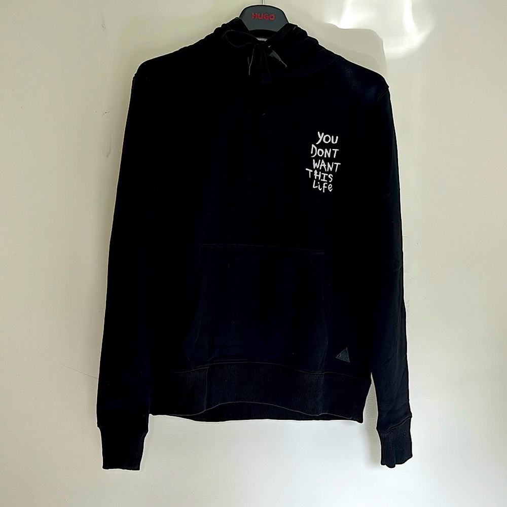 “You Don’t Want This Life” (YDWTL) Painter Hoodie (Reflective).